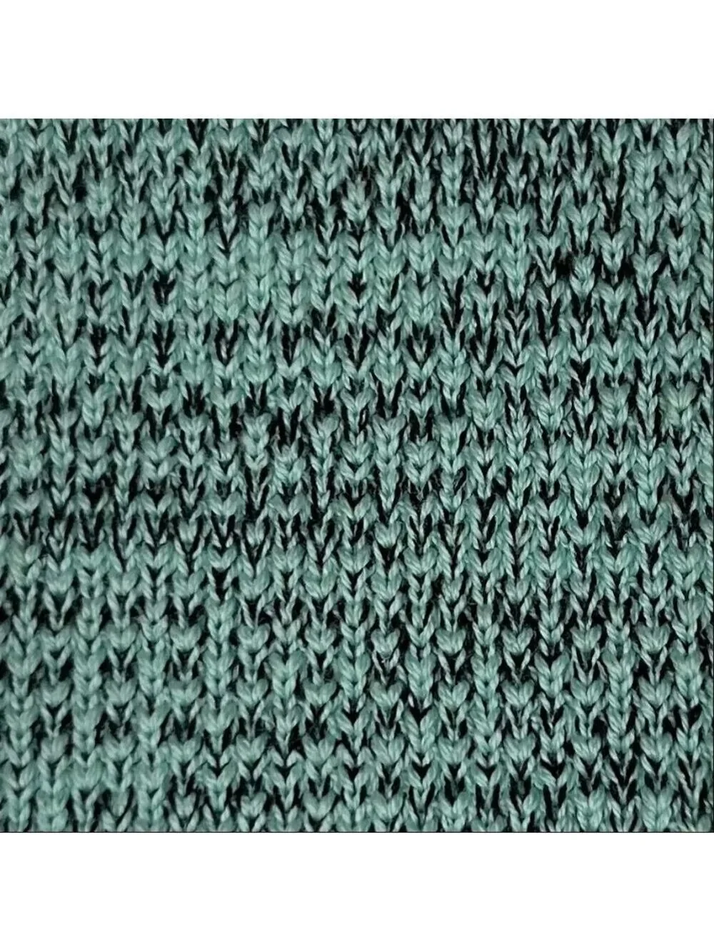 Mallory & Church Aqua Short Skinny Slim Square Tip Necktie Tie